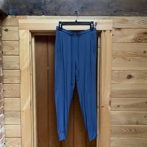 Kindred Bravely blue postpartum maternity everyday joggers